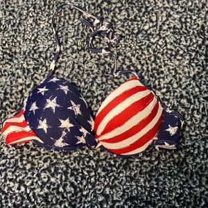 American flag bikini top!